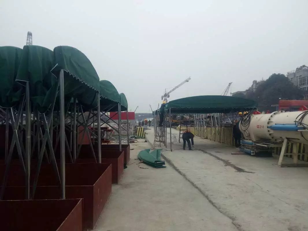 上饶广丰区上饶广丰区中铁二十一局工地移动施工棚